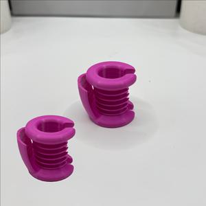 TEMU 2개 세트 크로셰 보호 커버 및 손가락 커버, 내구성 플라스틱, 거품 및 실 타는 방지, 초보자 및 공예가 DIY 뜨개질, 크로셰 손가락 커버, 크로셰 실 도구, 뜨개질 과정 액세서리