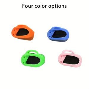 TEMU 4개 낚싯대 홀더 - 튼튼한 그립의 헤비 듀티 낚싯대 보관, 휴대용 해변, 호수 및 보트 낚싯대 보관 - 밝은 오렌지, 녹색, 파란색, 분홍색 - 전문가 및 초보자 모두를 위한 이상적인 낚시 액세서리, 컴팩트한 디자인