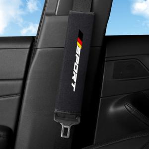 TEMU 1개 자동차 안전벨트 어깨 보호대, 다양한 차종에 적합, 스포티한 스타일과 컬러풀한 자동차 시트 소프트 안티핀치 편안한 안전벨트 소프트 커버