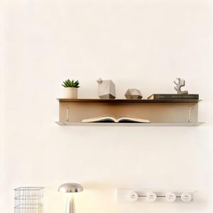 TEMU 헤비듀티 스테인리스 스틸 C-선반 - 거실, 주방, 책 보관용 - 추가 긴 플로팅 선반, 사전 천공된 구멍, 조립 불필요, 모던 인더스트리얼 벽걸이 선반, 향신료, 주방용품, 수건용, 스탠딩 선반|책꽂이