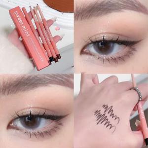 TEMU 초슬림 사선 젤 아이라이너 소프트 그레이 블랙 방수·땀에도 강한 번짐 없는 지속력 초보자 내추럴 메이크업