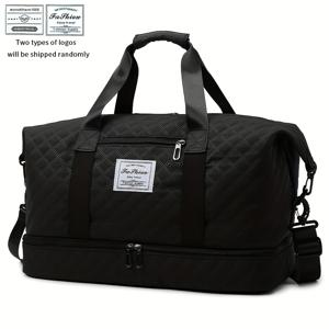 TEMU 여성을 위한 넉넉하고 가벼운 여행 가방. 짧은 여행과 긴 여행 모두에 적합하며 스포츠 및 피트니스에 완벽합니다. 신발을 위한 별도의 수납 공간이 있어 여행 및 휴가를 편리하게 사용할 수 있습니다.