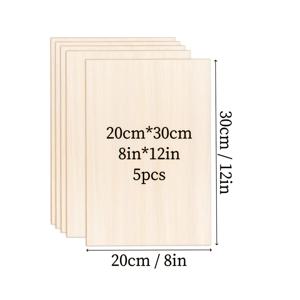 TEMU 레이저, CNC 절단, DIY 수공예 및 건축 장식을 위한 12/10/5개 세트의 크래프트 목재 합판, 수공예에 적합한 반 얇은 합판 판재, DIY 프로젝트, 그림 그리기, 레이저, 목각, 나무 태우기 및 절단에 완벽합니다.