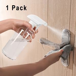 TEMU 500ml 두꺼운 가정용 디스펜싱 병, PET 투명 알코올 스프레이 병, 화장품 및 향수용 스프레이 병, 미세 분사 빈 병