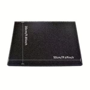 TEMU 1pc 아쿠아리움 바이오 필터 스폰지, PE 소재, 중간 포로시티 생물학적 폼, 탱크용, 세척 불가, 내구성, 물 정화 및 세균 배양, 수조 호환, 비용 없음