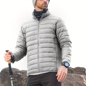 TEMU 남성 가을 겨울 보온 패딩 코트, 청소년 아웃도어 스포츠 스탠드 칼라 방풍 자켓, 솔리드 컬러 다용도 캐주얼 패딩 코트