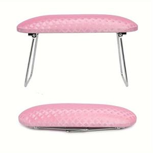 TEMU 네일 암레스트, 1개 전문 초극세사 암레스트, 미끄럼 방지 핸들 네일 암레스트, 네일 살롱 핸드 베개 쿠션, DIY 네일 아트용, 접이식 초극세사 네일 암레스트, 네일 살롱 기술자용