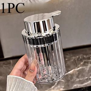 TEMU 럭셔리 대용량 핸드 소프 디스펜서 병, 페이셜 클렌저, 샴푸, 샤워 젤, 머스 폼 기계 병