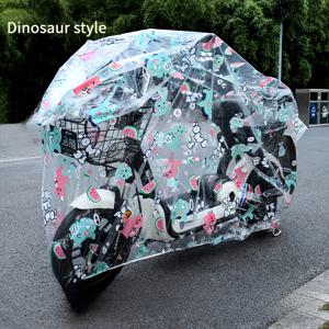 TEMU 전동 자전거 및 범용 커버, 비와 햇빛 보호를 위한 두꺼운 디자인, 모든 계절에 적합, 야외 먼지 방지 커버|전기자전거