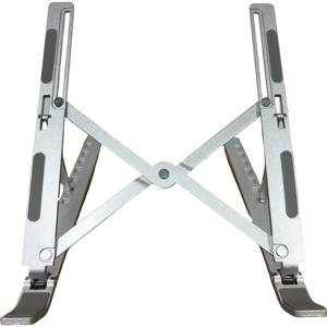 TEMU 접이식 및 조절 가능한 노트북 스탠드 - 모든 노트북에 적합한 인체공학적 데스크탑 액세서리, 완벽한 크리스마스 선물, 내구성이 뛰어난 철제 구조, 공간 절약형 디자인, 데스크탑 노트북 홀더, 노트북 지지대, 모던 액세서리, 견고한 구조