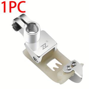 TEMU 헤비듀티 산업용 커버스티치 프레서 풋 - 다섯 실/세 바늘 헤비듀티 재봉틀 발, 논스틱 테프론 베이스, 의류 제작 및 가구 장식용 전문 재봉틀 액세서리, 산업용 커버스티치 기계 및 재봉틀 발 호환 가능, 부드러운 작동 디자인, 테프론 코팅 베이스