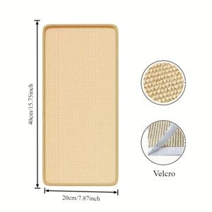 TEMU 내구성 강한 고양이 스크래칭 보드 - 직조 로프 포함, 스크래치 방지 벽 보호대, 소파용, 내마모성 애완동물 장난감, 고양이 애호가를 위한 이상적인 선물, 고양이 스크래칭 보드, 소파 보호대, 현대적인 애완동물 액세서리, 견고한 구조, 휴일 동안 사용 가능한 제품, 사계절 사용 가능