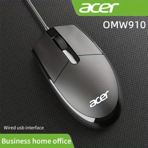 TEMU Acer 유선 마우스, 사무실 및 비즈니스용으로 설계되었으며, 노트북 및 데스크탑 컴퓨터와 호환됩니다. 안정적이고 지연이 없는 성능과 정밀한 제어를 제공하는 USB 유선 연결을 특징으로 합니다.