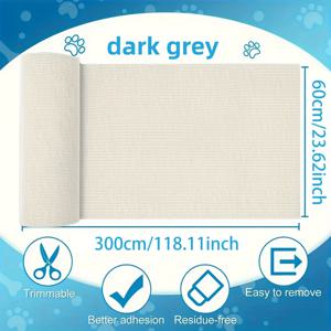 TEMU 고양이 스크래치 매트 가구 벽 대체 스크래치 패드 다용도 내구성 고양이 스크래치 보드, 인터랙티브 펫 고양이 클라이밍 매트 다양한 사이즈 팩 벽 & 가구용 홈 데코에 이상적인 고양이를 위한 완벽한 선물 DIY 홈 데코