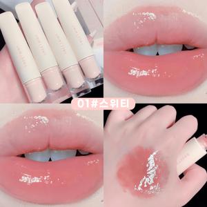 TEMU [인기템] 글래스 립 틴트 풍성해보이는 글로시 립 메이크업 보습 볼륨 립 메이크업 하얗게 보이는 립스틱 화장품 학생/오피스워커 필수템