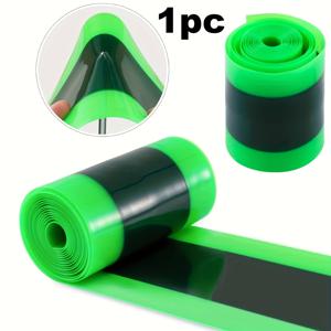 TEMU 1개입 110mm 폭 자전거 내부 튜브 보호대 - 내구성이 뛰어난 경량 TPU, 펑크 방지, 20
