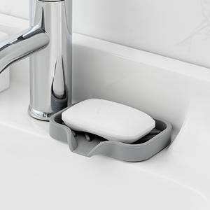 TEMU 실리콘 주방 싱크대 트레이 (배수구 포함), 브러시, 스펀지, 비누용 카운터탑 청소 매트, 가정용 주방 및 욕실에 적합