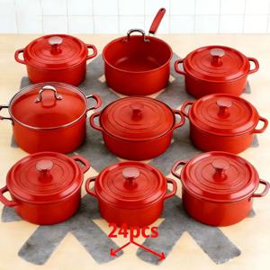 TEMU 24개 내열 보호 패드 (냄비, 프라이팬, 조리 도구용) | 스크래치 방지, 주방 도구 및 조리 기구 추가를 위한 개별 표면 패드