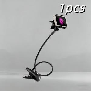 TEMU 미니멀하고 실용적인 디자인의 360° 회전이 가능한 유연한 휴대폰 거치대입니다. 클램프형 범용 마운트로 데스크탑 및 침대 옆 사용에 적합하며 게으른 사용자, 라이브 스트리밍에 이상적입니다.