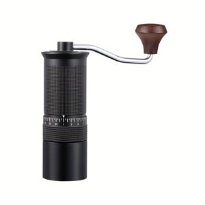 TEMU 조절식 커피 원두 분쇄기, 수동 알루미늄 합금 그라인더 (스틸 코어), 가정 및 사무실용으로 내구성 우수