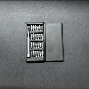 TEMU 1 세트 25-in-1 정밀 드라이버 키트 | 내구성 좋은 플라스틱, 휴대폰 및 태블릿 수리용 다기능, 충전 불필요, 다양한 스크류 헤드