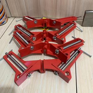 TEMU 4개입 고강도 90도 코너 클램프 | 알루미늄 바디, 폭 75mm, 4점 접촉 정밀 위치 결정 (목공 및 용접용), 이상적인 아버지의 날 선물