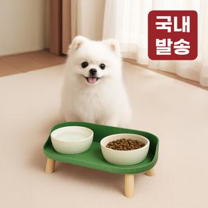 TEMU 레토 강아지 고양이 밥그릇 도자기 식기 세트 물그릇 식탁 LCA-RB01