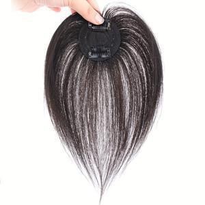 TEMU 여성용 숏헤어 가발, 앞머리가 있는 머리 위의 모발이 희석된 부분을 덮기 위해 디자인되었습니다. 실제 모발로 제작되었으며 가볍고 앞머리가 있는 볼륨감을 더해줍니다.