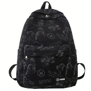 TEMU 반사 백팩 - 대용량 노트북 수납 가능, 패딩 스트랩, 여행용 중고등학생 및 대학생 백팩 (어반 스타일)