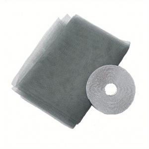 TEMU 창문용 자가 점착식 모기장 3개 세트, 프로젝트에 적합, 곤충을 위한 보이지 않는 장벽 제공