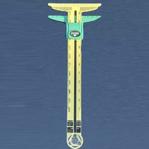 TEMU 게이지 재봉용 측정 도구 1개, 센티미터 측정