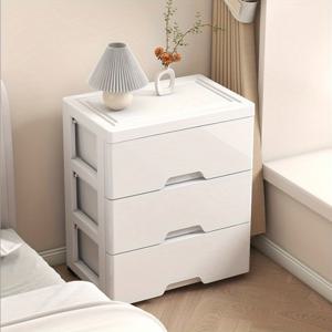 TEMU 가정용 서랍 수납장, 이동식 수납함, 방수, 적층 가능, 사계절용, 침실, 사무실, 욕실, 장난감, 간식, 책, 가정 정리 수납에 이상적