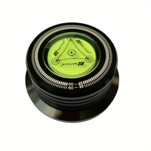 TEMU MATIHUR 60Hz LP 바이닐 레코드 플레이어 턴테이블 스테빌라이저, 알루미늄 합금 무게 클램프, 음악 플레이어, 배터리 없음, 턴테이블 카트리지용