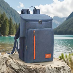 TEMU 보온 백팩, 보온 캠핑 백팩, 두꺼운 옥스포드 원단, 블랙 아웃도어 아이스팩, 학교가방, 캠핑 및 아웃도어 모험에 적합한 백팩, 비식품 접촉용