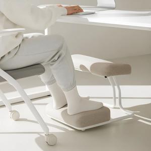 TEMU 올인홈 책상 발받침대 발판 사무실 컴퓨터 2단 쿠션 발받침 다리받침대 풋레스트 기본형