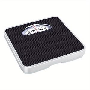 TEMU 욕실용품, 1개 정밀 내구성 기계식 저울, 기어 조절 가능, 빠르고 신뢰할 수 있는 측정, 가정용 욕실 필수품 가정용 저울, 스프링 저울, 136kg, 레버 원리, 새해 선물, 크리스마스 선물