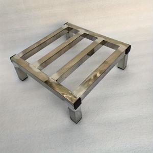 TEMU 마당용 스테인리스 스틸 화분 랙, 분재 스탠드, 가스 주화대, 어항, 밀 무게 랙, 세탁기, 냉장고 받침대