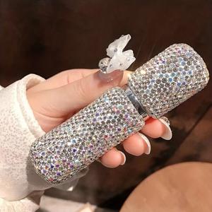 TEMU 미니 리필 가능한 향수 분무기, 여행용 향수 스프레이 병, 반짝이는 스프레이 병, 향수 병, 포켓 사이즈, 여행 필수품