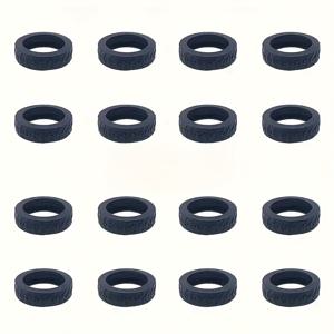 TEMU 24개입 캐리어 교체용 바퀴, 풀 로드 박스, 보호 커버 액세서리, 여행용 박스, 무소음 캐스터, 바퀴, 링