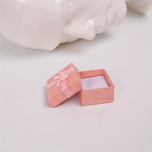 TEMU 24개 다크 텍스처드 미니 링 상자 - 우아한 블랙 & 블루 웨딩 선물 상자, 귀걸이, 보석, 추억 - 내구성 있는 카드보드 보관 및 선물 상자, 보석 상자, 장식 리본 디자인, 튼튼한 구조