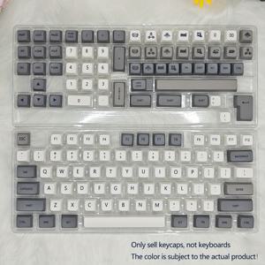TEMU 137키 XDA 키캡 어포칼립스 다이-서브 메카닉 키보드 키캡 컴퓨터 액세서리 게이밍 메카닉 키보드 부품
