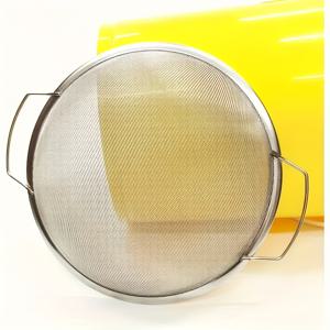 TEMU 1개 60메쉬 304 스테인리스 스틸 필터 스크린, 5갤런 버킷 방지 스프레이 건 보호 필터, 산업용 재사용 가능한 미세 메쉬, 고압 저항 & 쉬운 세척 역세척 디자인