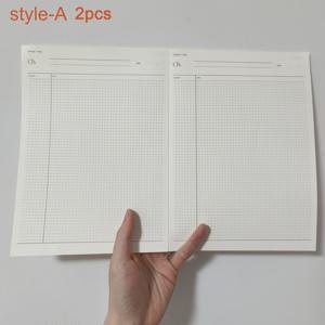 TEMU B5 두꺼운 코넬 격자 노트, 학습 노트, 업무 기록 등에 적합, 30매/60페이지, 두꺼운 종이