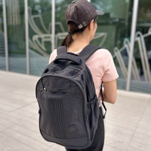 TEMU 1개 대형 백팩, 노트북·우산·물병 수납 가능 - 가볍고 내구성 좋은 폴리에스터 소재, 조절 가능한 어깨끈, 세탁기 사용 가능, 학생용/여행/등산/출근 필수품, 지퍼 프론트 포켓 및 정리형 디자인