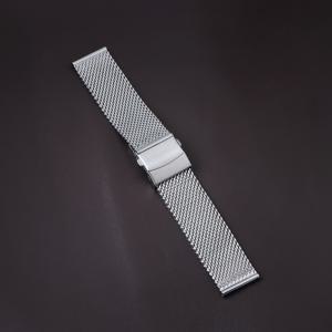 TEMU 밀라노 스타일 멋진 메쉬 스트랩 스테인리스 스틸 퀵릴리즈 시계줄, 여름철 남녀 공용 패션 스타일. 축제 선물/생일 선물, 모든 모델 호환 가능 (18mm, 20mm, 22mm)