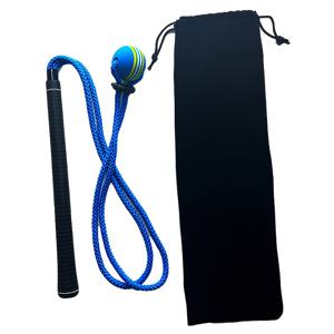 TEMU 골프 트레이너, 골프 연습 보조기구, 스윙 자세 및 파워 조정용 골프 훈련용 로프, 탄성 코드 및 소프트 볼 헤드 포함, 실내/실외 연습 도구, 手。眼 협응력 및 스윙 모션 훈련, 휴대용 및 내구성, 혼합 색상, 다기능 루프 디자인, 컴팩트하고 휴대 가능, 견고한 구조, 초보자용