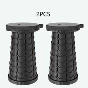 TEMU 2팩 휴대용 접이식 스툴 - 여행, 낚시, 하이킹, 캠핑에 적합한 조절 가능한 높이의 가벼운 & 휴대가 편리한 TPU 소재, 컴팩트 접이식 디자인, 야외 모험에 완벽, 캠핑 스툴, 하이킹 장비, 세련된 스툴 디자인, 견고한 구조, 접이식 경량 스툴, 접이식 높은 의자, 휴대용 접이식 스툴, 이벤트 의자, 캠핑 의자, 접이식 스툴