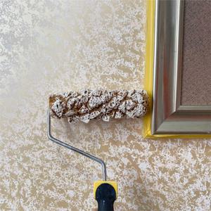 TEMU 스폰지 페인트 롤러 소형 6인치 텍스처 페인팅 데코레이터 브러시 도구, 빠르고 쉬운 패턴 아트 스폰지 롤러, 홈 벽 장식용