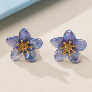 TEMU 여성을 위한 우아하고 달콤한 아크릴 꽃 클립형 귀걸이 한 쌍. 축제, 생일, 데이트, 댄스, 연회, 결혼식, 파티, 휴가, 쇼핑, 비즈니스 및 일상적인 출퇴근에 적합합니다.