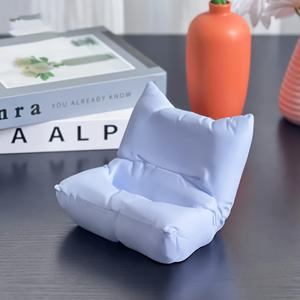 TEMU PVC 방수 휴대폰 거치대 소파 디자인, 비디오 빙지 워칭 및 사무실 장식을 위한 창의적인 데스크탑 모바일 스탠드